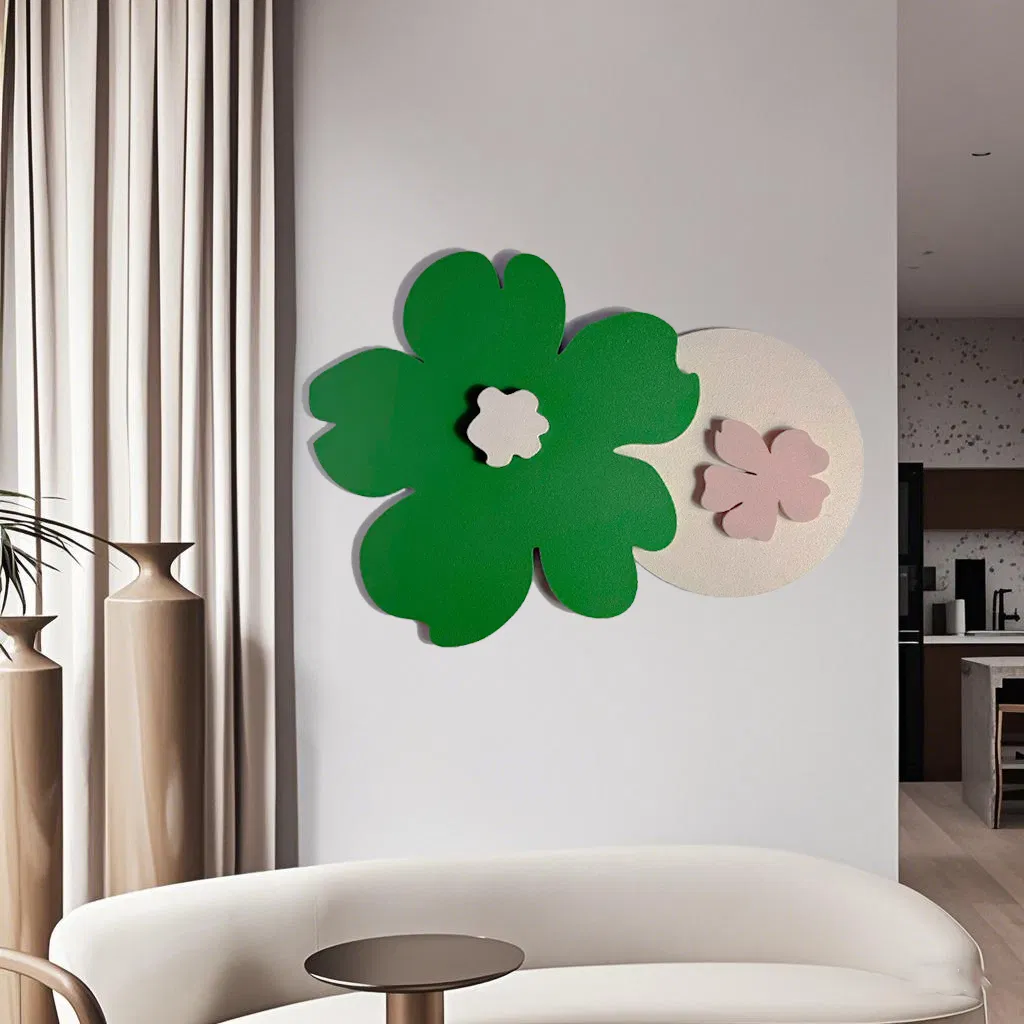 Abstract Realism Wall Art: Tempera Brushwork Customized for Your Space