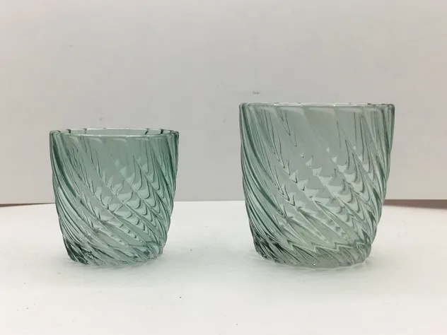 Glass Candle Holder 2