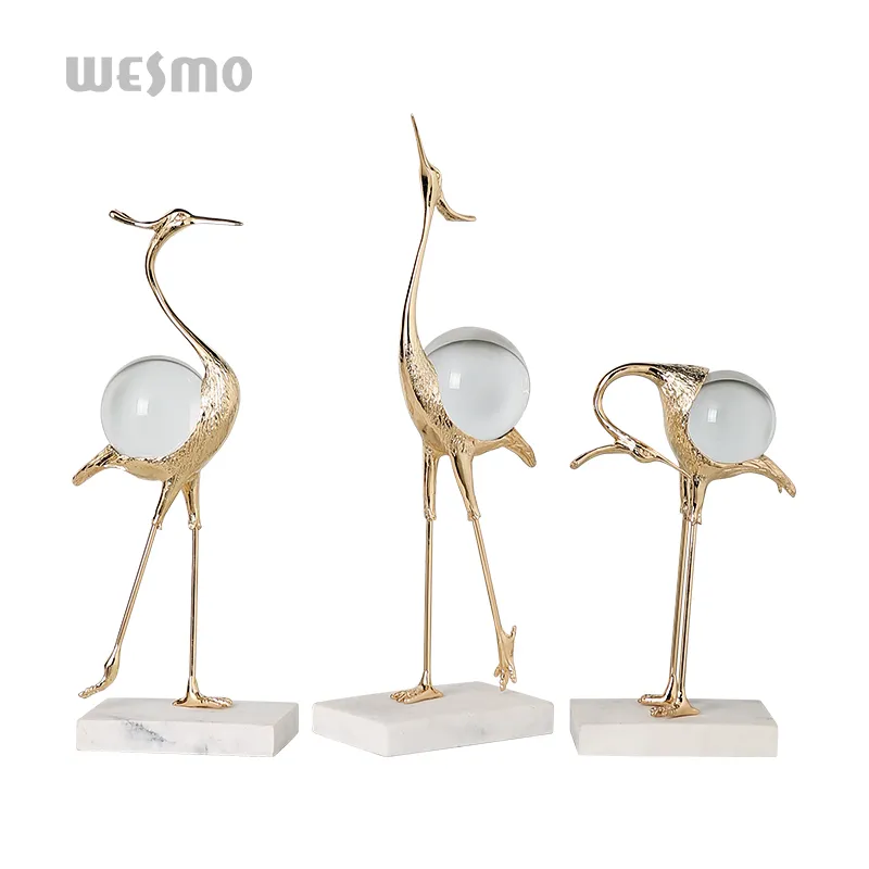 Resin Crafts Crane Ornament