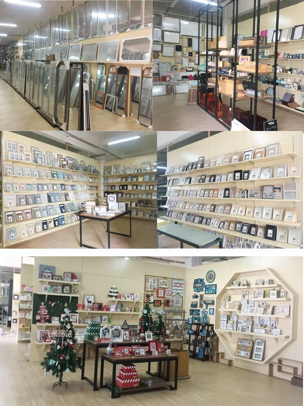 Wooden Mirror Living Room