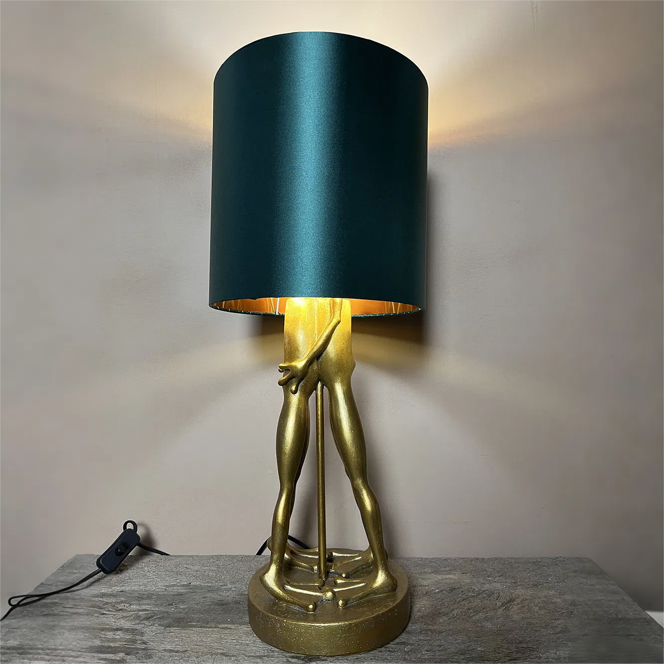 Modern Ambient Light Desk Lamp Creative Resin Night Ornaments Home Decor Table Decorative with Animal Pattern