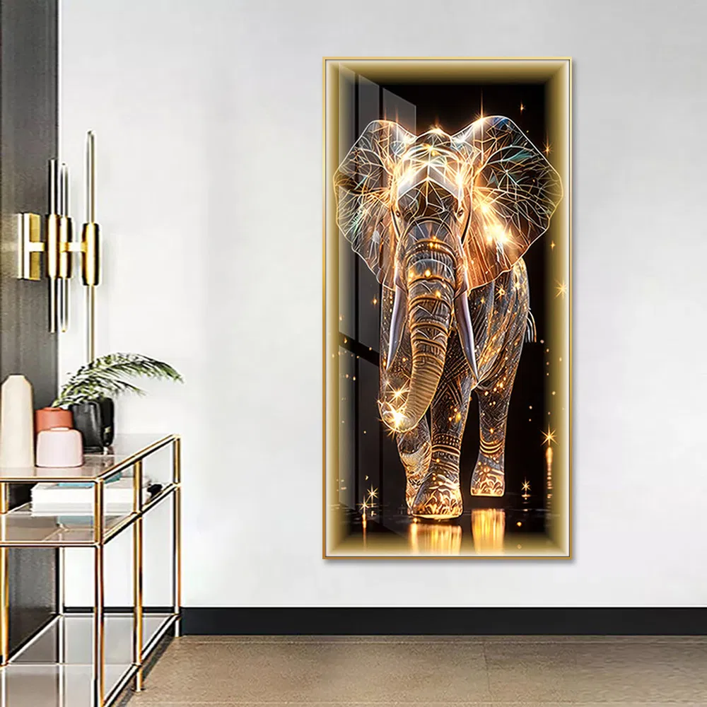 Exquisite Crystal Wall Art for Elegant Diamond Canvas Art