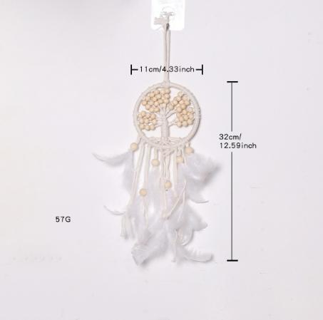Nordic Style Handmade Tree of Life Dream Catcher for Home Decor