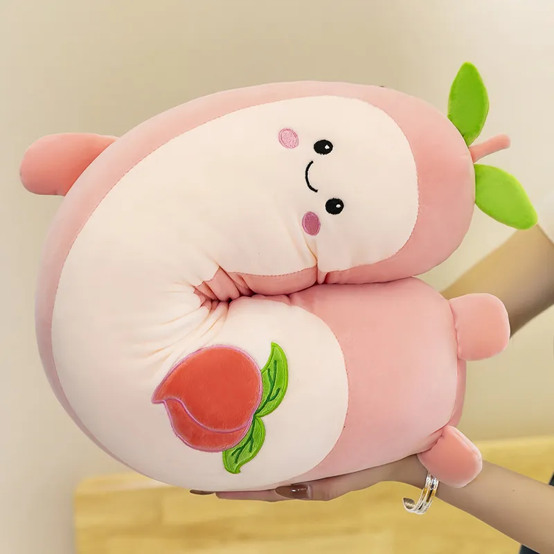 Peach Pillow Detail 5