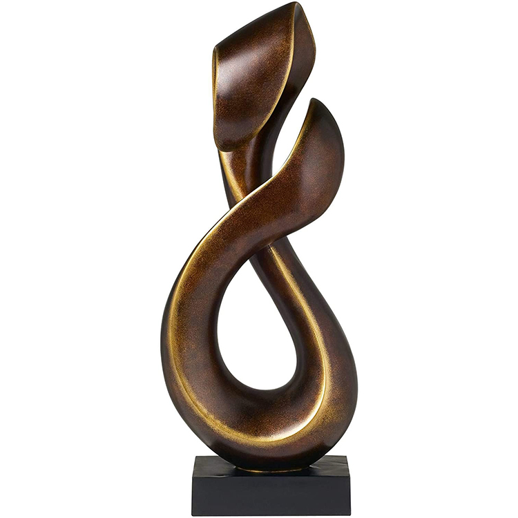 Home Decoration Modern Design Customized Size Abstract Bronze Art Sculpture