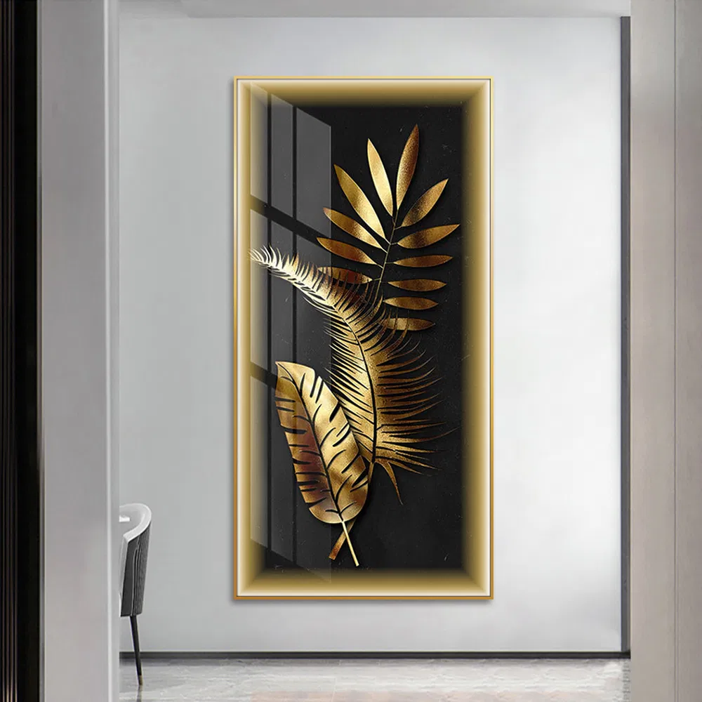 Elegant Wall Art Painting: Chic Crystal Home Decor for Modern Spaces