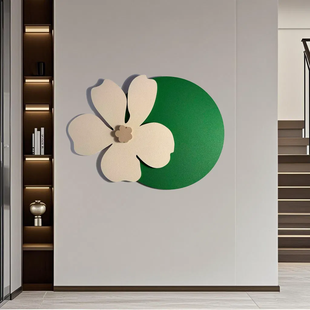 Abstract Realism Wall Art: Tempera Brushwork Customized for Your Space