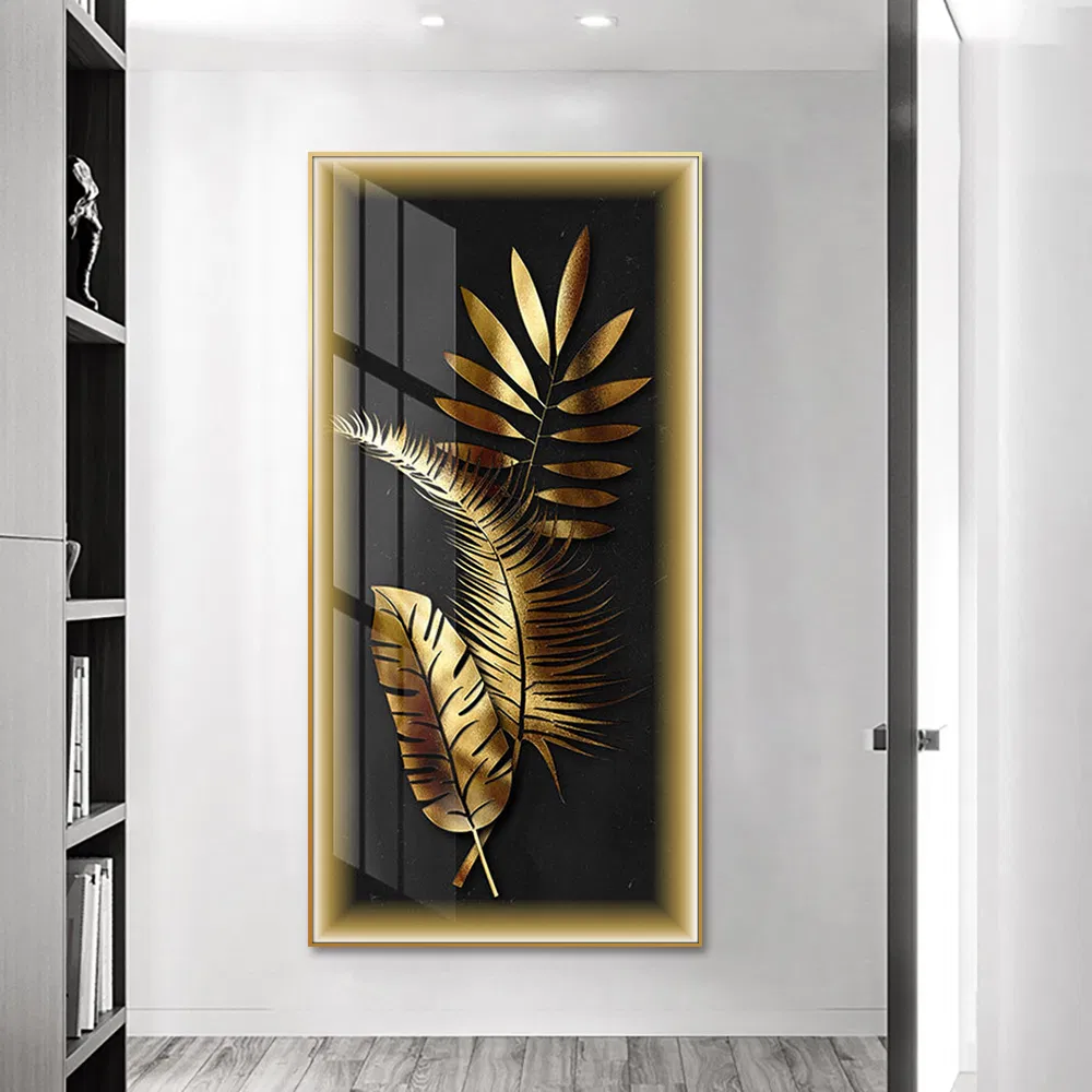 Elegant Wall Art Painting: Chic Crystal Home Decor for Modern Spaces