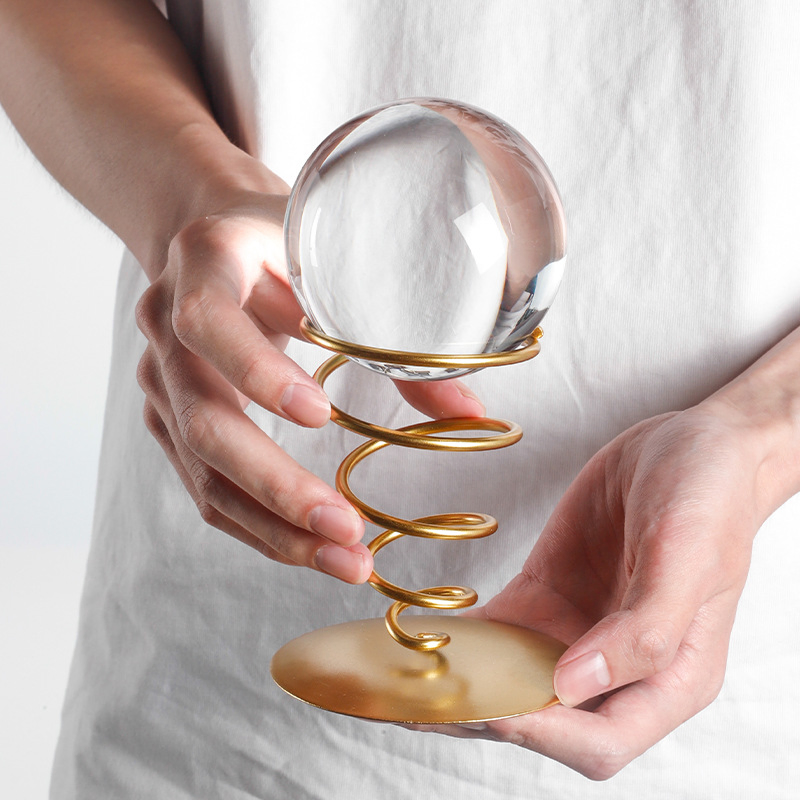 Home Decoration Light Luxury Crystal Ball Handicrafts Creative Office Table Accessories