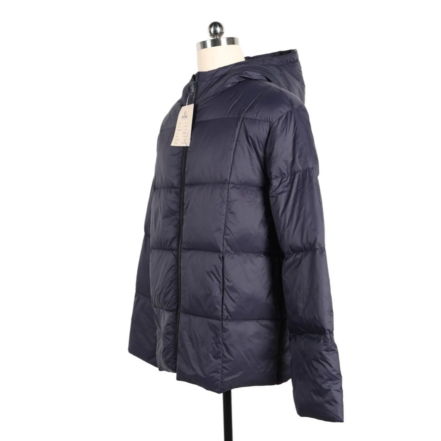 Open Front Superior Insulation Seasonal Waterproof Down Jacket