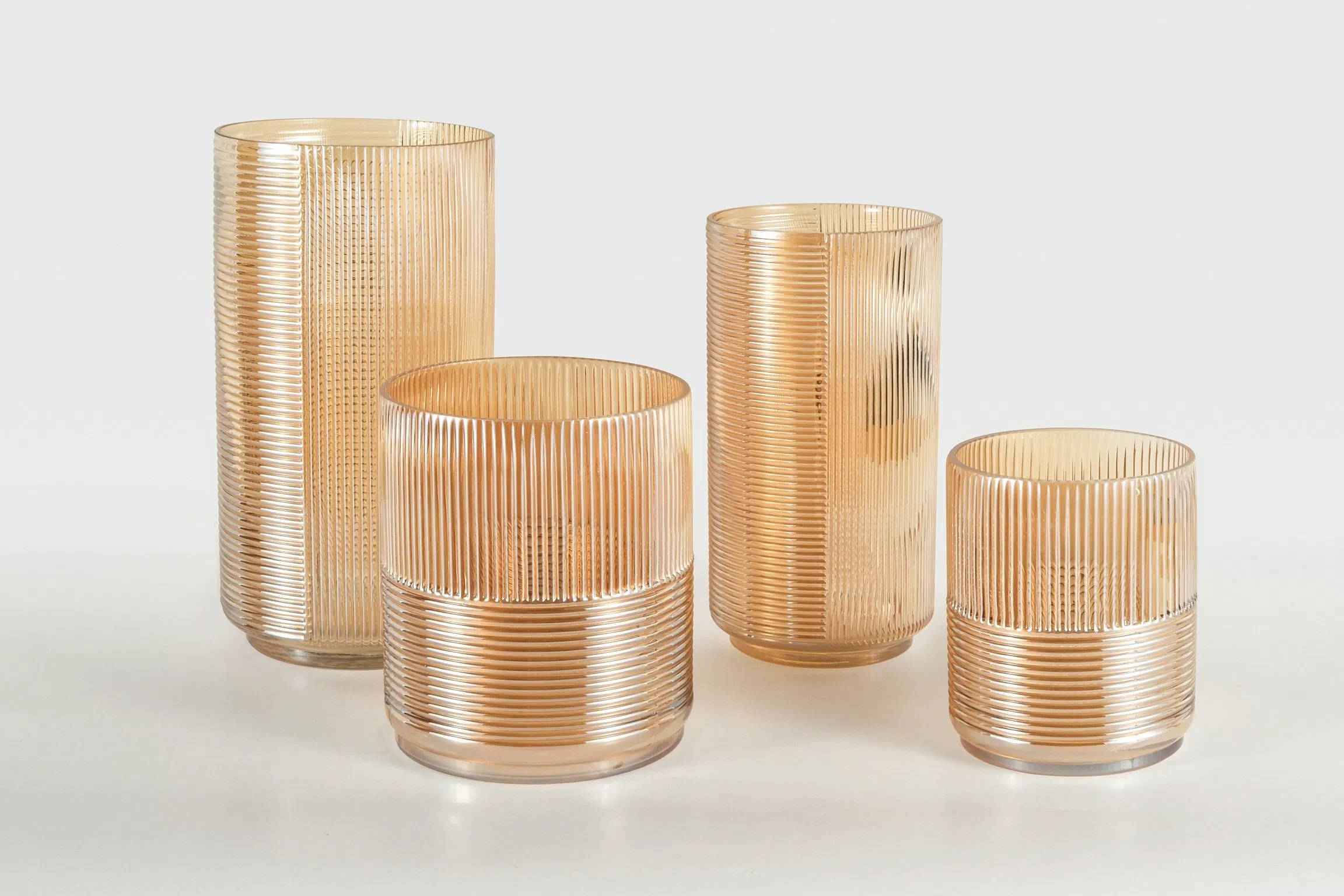 Custom Made Modern Stylish Hand Blown Decorative Glass Vase