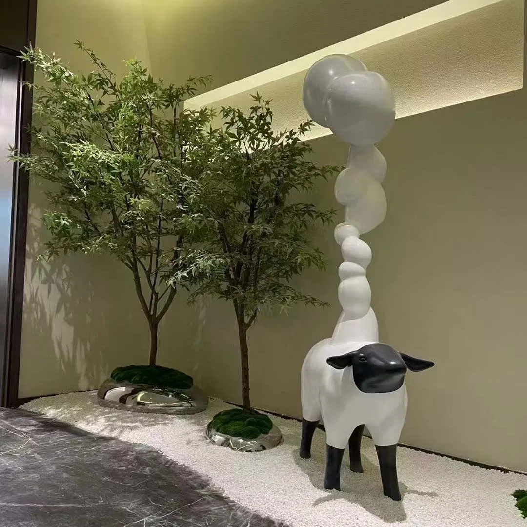 Custom Modern Abstract Resin Crafts Interior Home Decor Art Sculpture