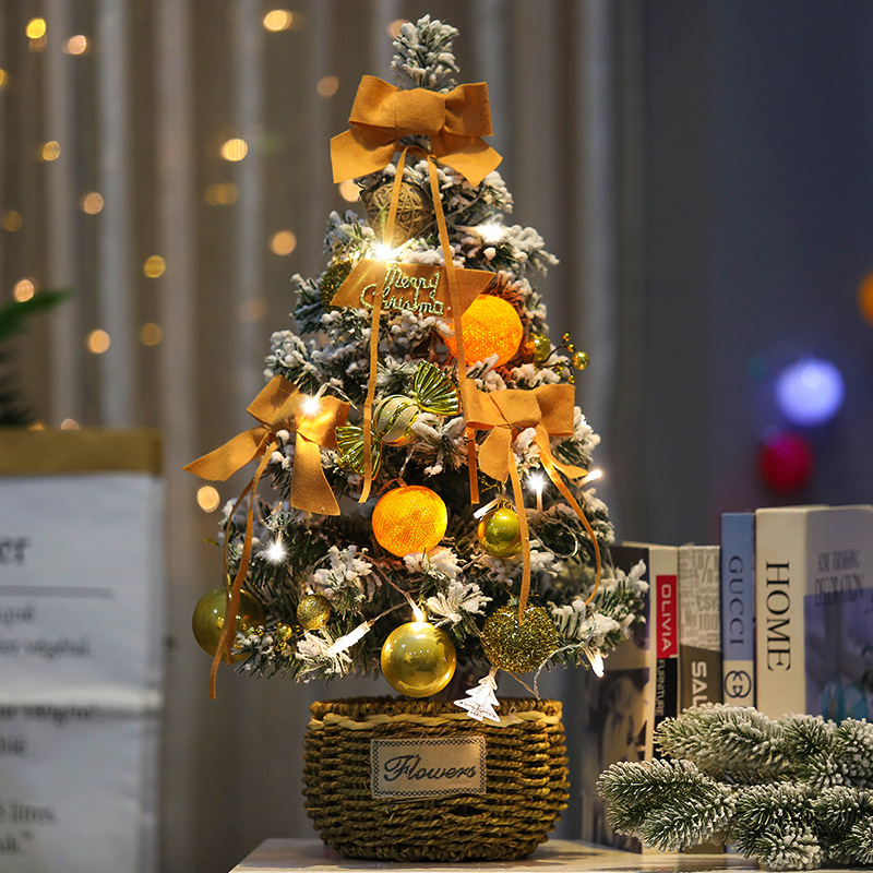 60cm Mini Christmas Tree Christmas Desktop Decoration Gifts Christmas Desktop Decorations