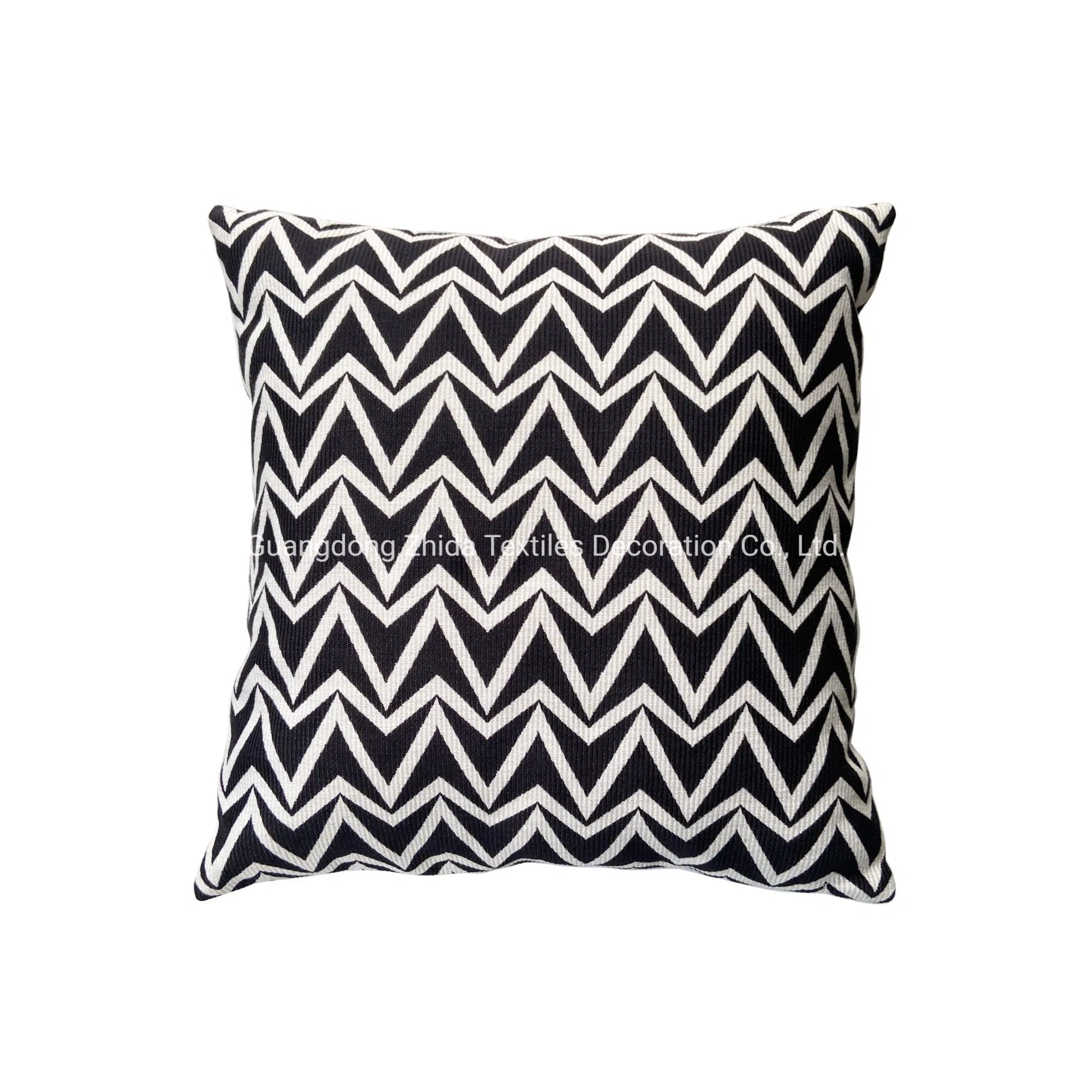 18 Inch Jacquard Fabric Weaving Polyester Insert Decorative Pillow Almofada