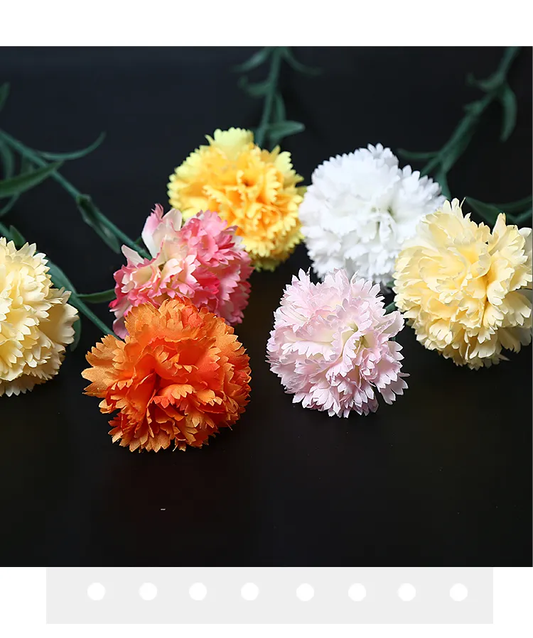 Artificial Carnation Detail 7