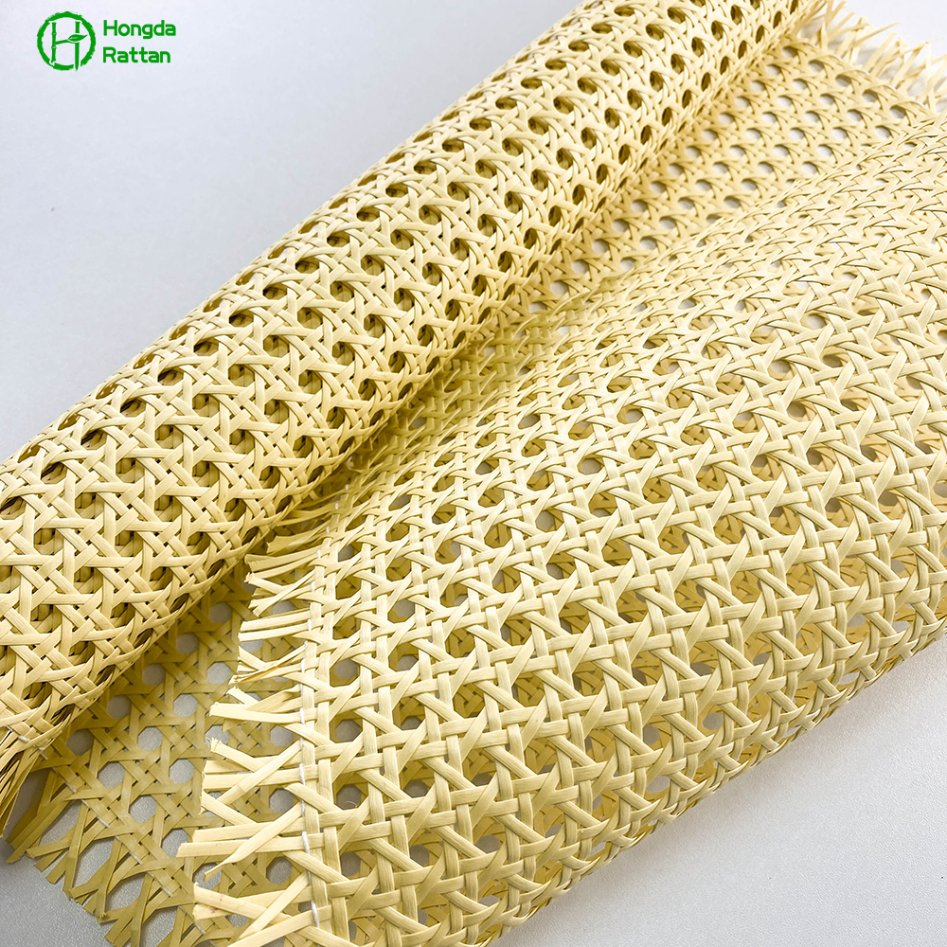 Hot-Selling Plastic Rattan Roll Multi-Purpose Furniture Weaving Mesh Handmade