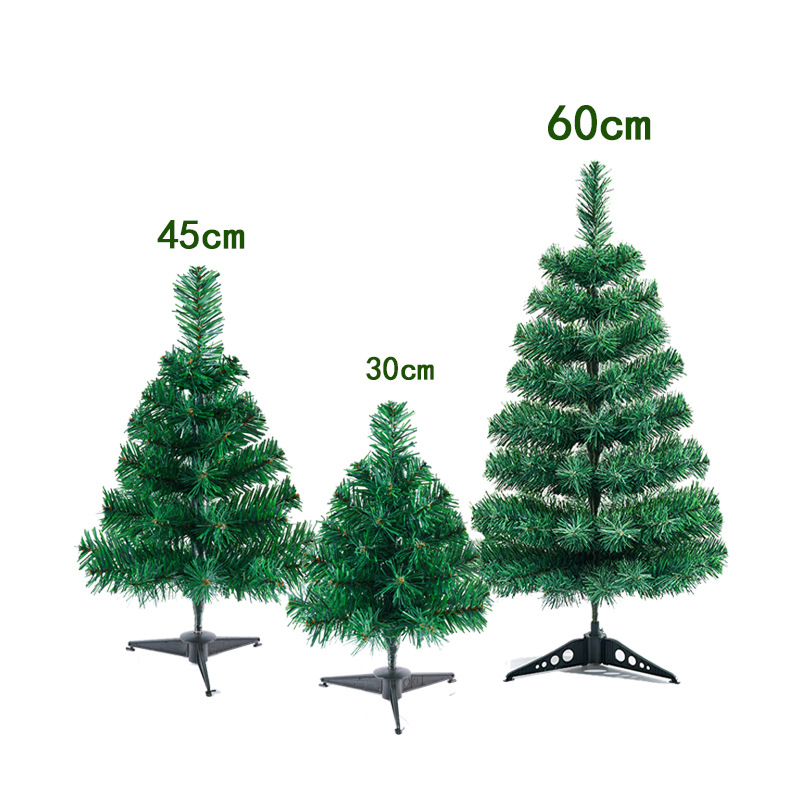 Mini Christmas Tree Decorations Desktop Ornaments 30/45/60/90cm Holiday Supplies Factory