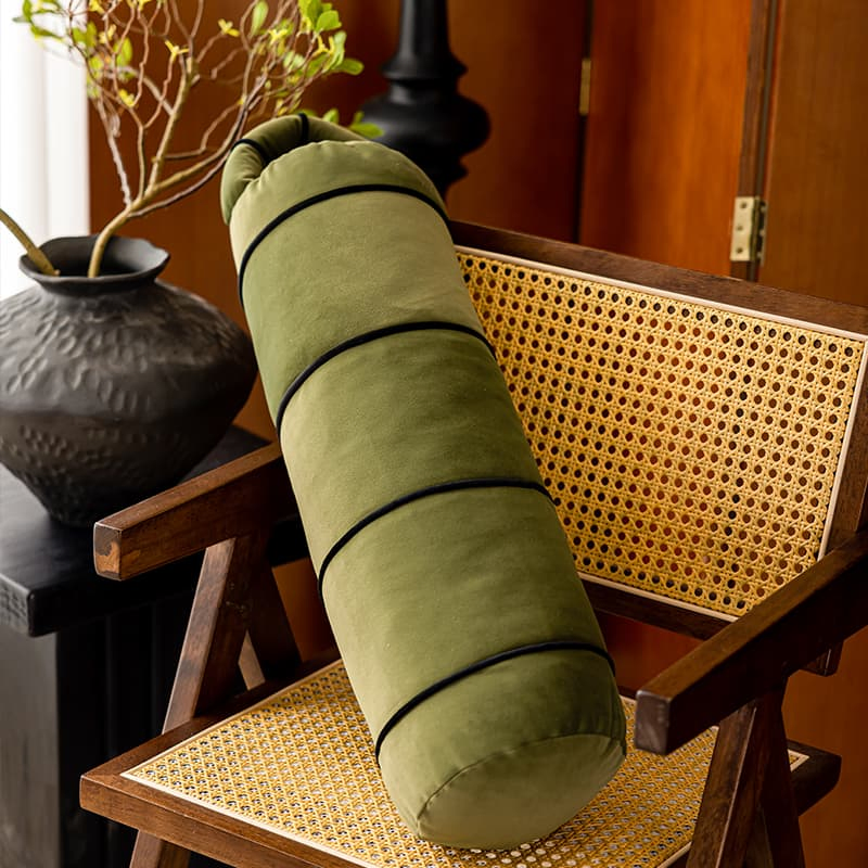 Washable Decorative Versatile Massaging Anti-Decubitus Woven Pillow for Study Use