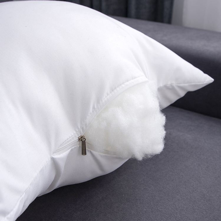 Manufacturer Supply Polyester Fiber Padding 45X45cm Square Pillow Insert Sofa Decorative Cushion Inner for Hotel / Home