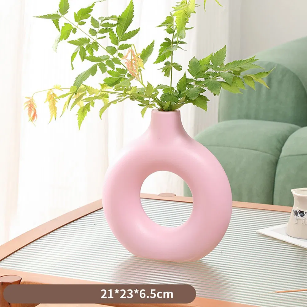 Decorative Vase Flowers, Minimalist Home Living Room, Bedroom Decor Esg30099