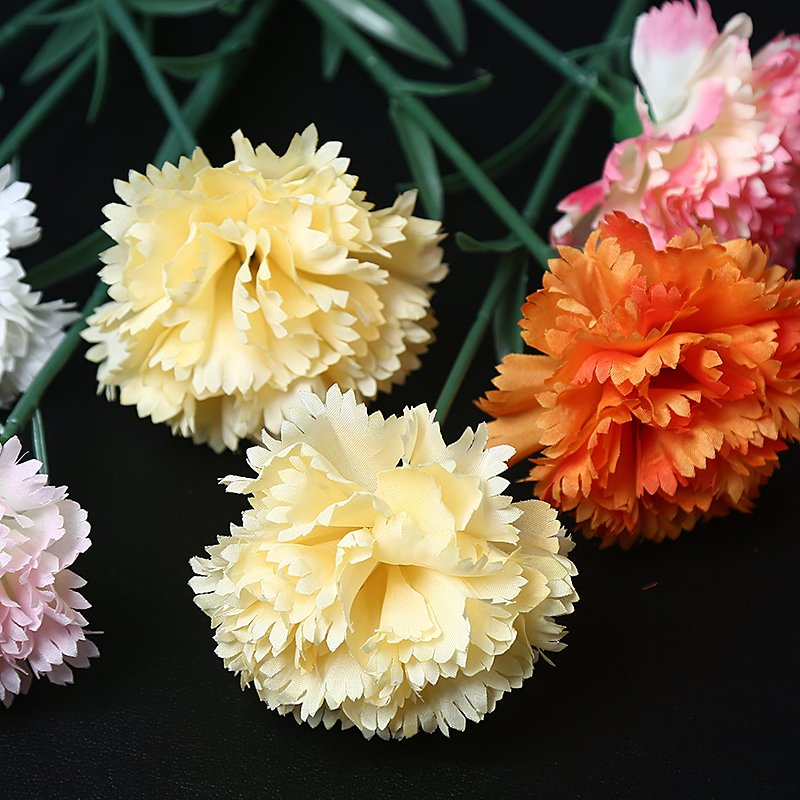 Delicate Artificial Flower Plum Blossoms: Asian-Inspired Home Accents: Marigold Paper Size Exhibition Stone Contemporary Sprig Decoration
