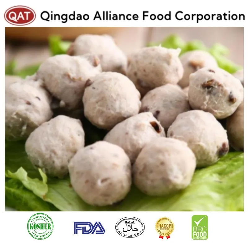 Gourmet Shiitake Mushroom Meatballs Detail