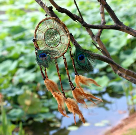 Bohemian Handmade Woven Pendant Dream Catcher for Decor
