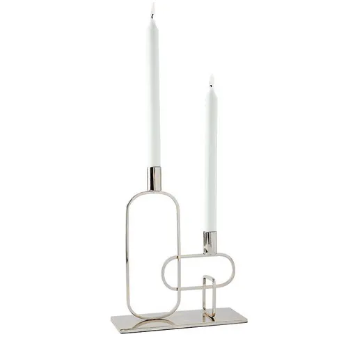 Metal Wall Sconce Decoration Candle Holder White