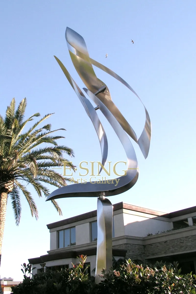 Stainless Steel Sculpture View 3