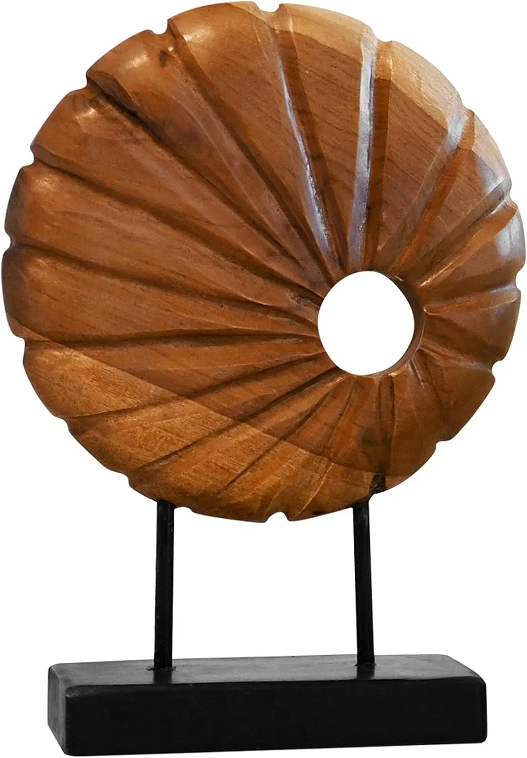 Elegant Teak Wood Sculpture for Stylish Home Decor