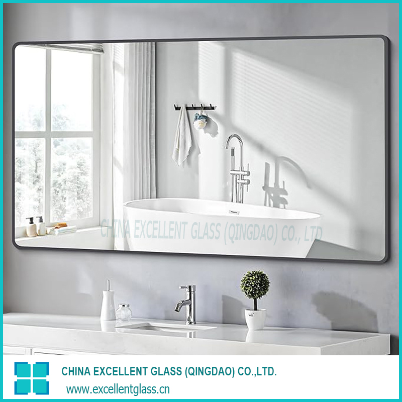 Cooper Free Mirror/Bathroom Mirror/ Bedroom Mirror/Silver Mirror/Decorative Mirror/Environmental Mirror