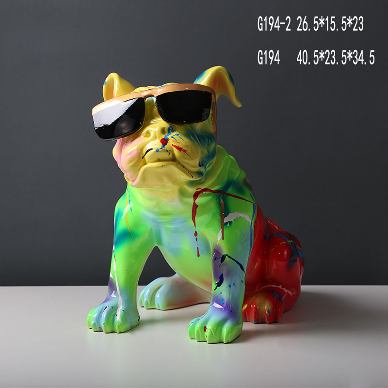 Creative Colorful The Lion King Figure Home Decorative Resin Crafts