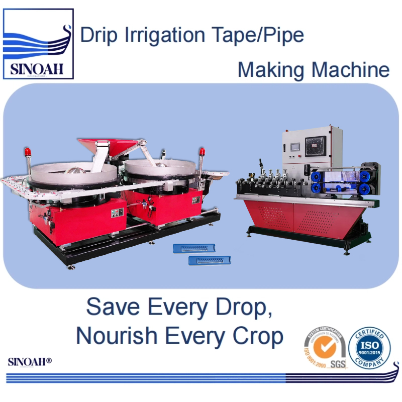 Drip Irrigation Pipe Extruder, High-Stability Plastic Machinery Drip Tape for Multi-Seasonal Subsurface Irrigation