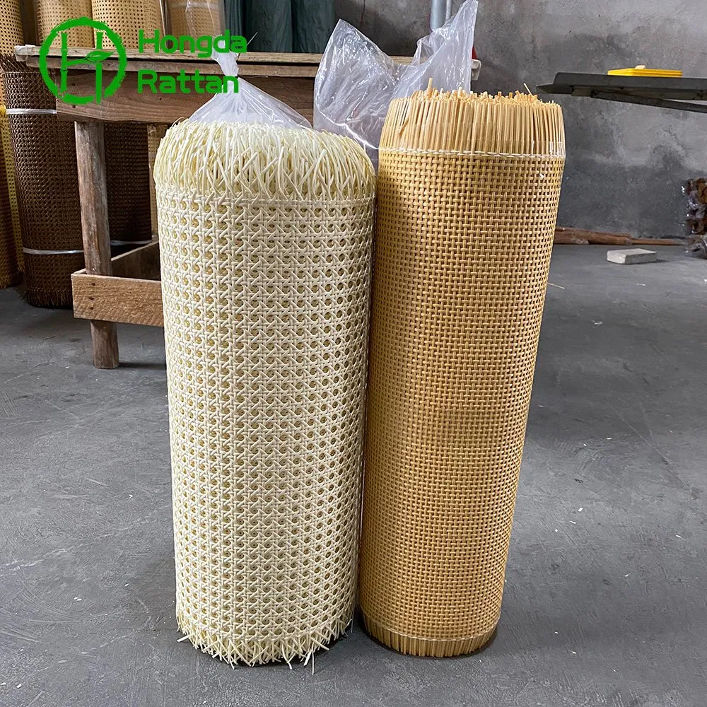 Trendy Rattan Straps Cane Weaving Couture