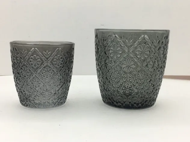 Glass Candle Holder 3