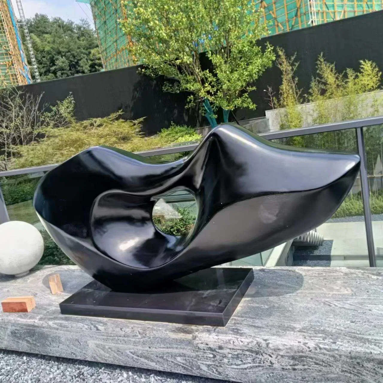 Custom Modern Abstract Resin Crafts Interior Home Decor Art Sculpture