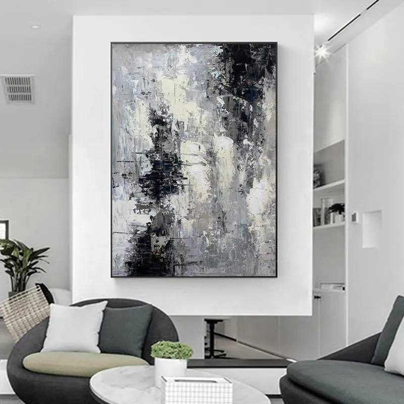 Large Wall Art Modern Abstract Decoration Oil Painting Handmade Home Decoration