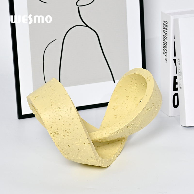 Resin Decoration Modern Minimalist Home Decor Multi-Color Option Irregular Art Geometric Desk Ornament