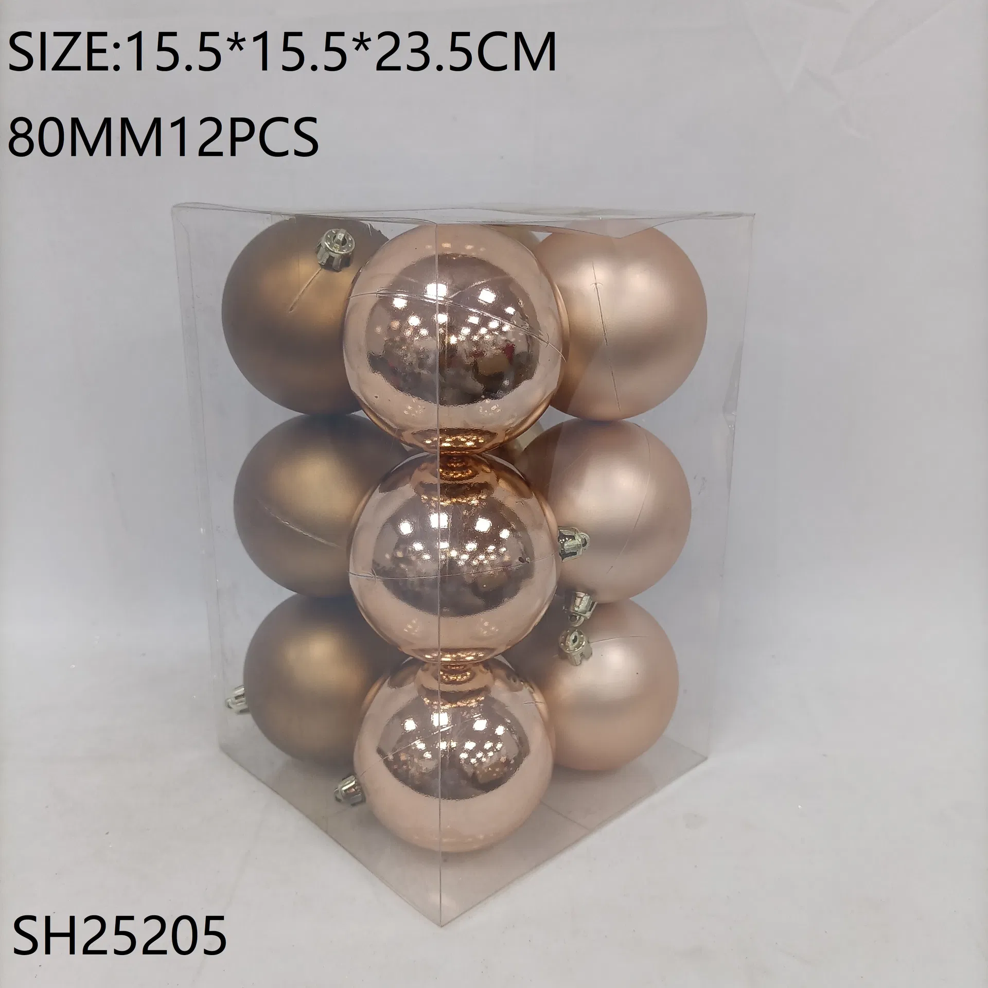 Plastic Christmas Baubles