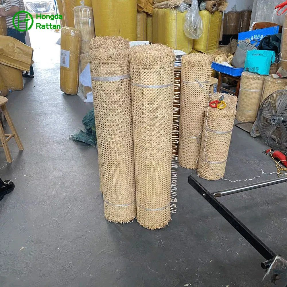 Neutral Rattan Cane Net Rattan Woven Wholesales Factory Price for Lampshades