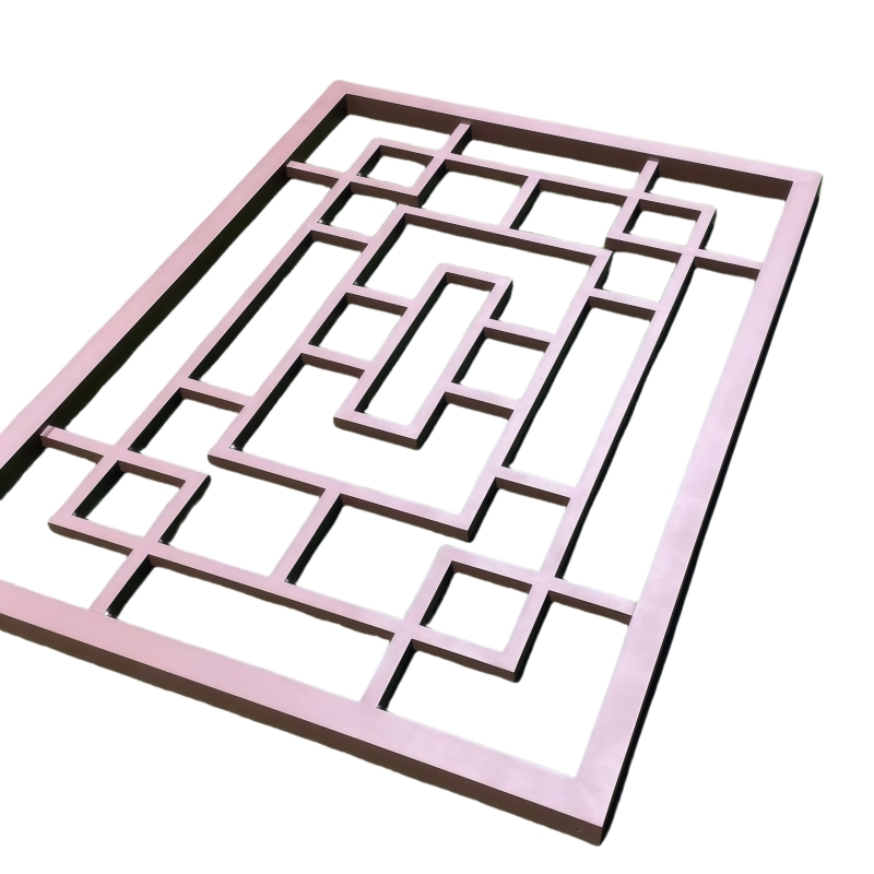 Modern Metal Wall Art Frames Handcrafted for Hotel Home Decor by China Exporter Aluminum Panel Screen