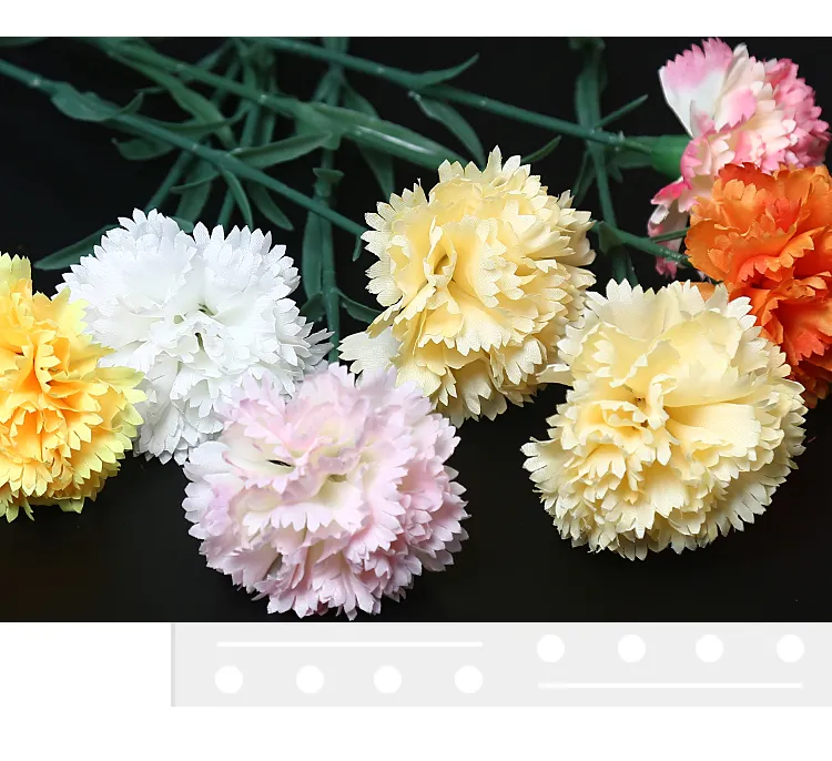 Artificial Carnation Detail 5