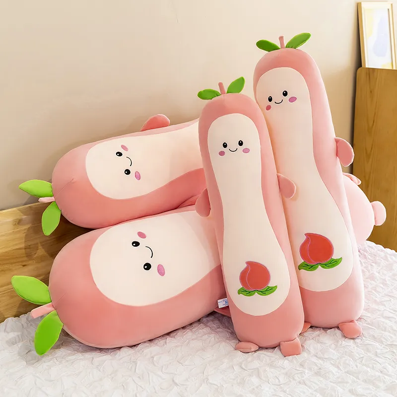 Peach Pillow Detail 1