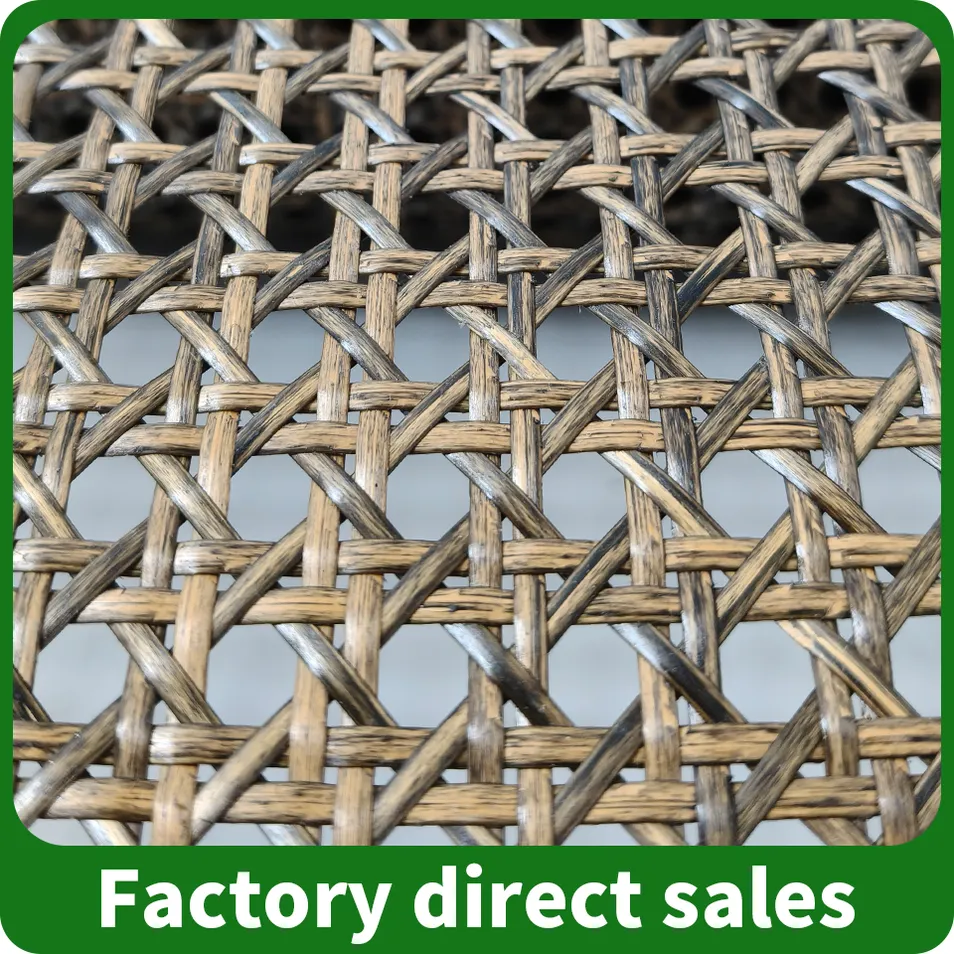 Black Walnut Color PE Plastic Furniture Rattan