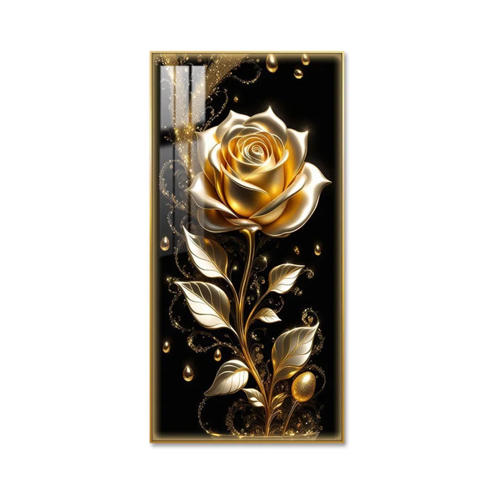 Stylish Crystal Porcelain Painting to Beautify Elegant Home Decor Wall Art