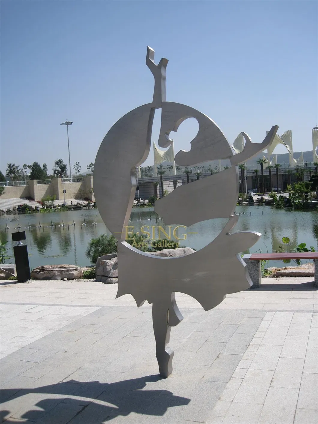 Stainless Steel Sculpture View 5