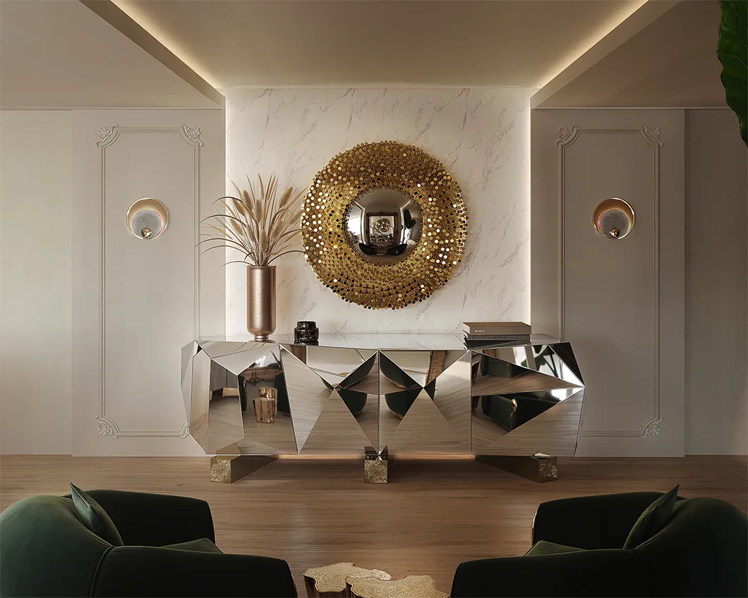 Wall Mirror Detail 1