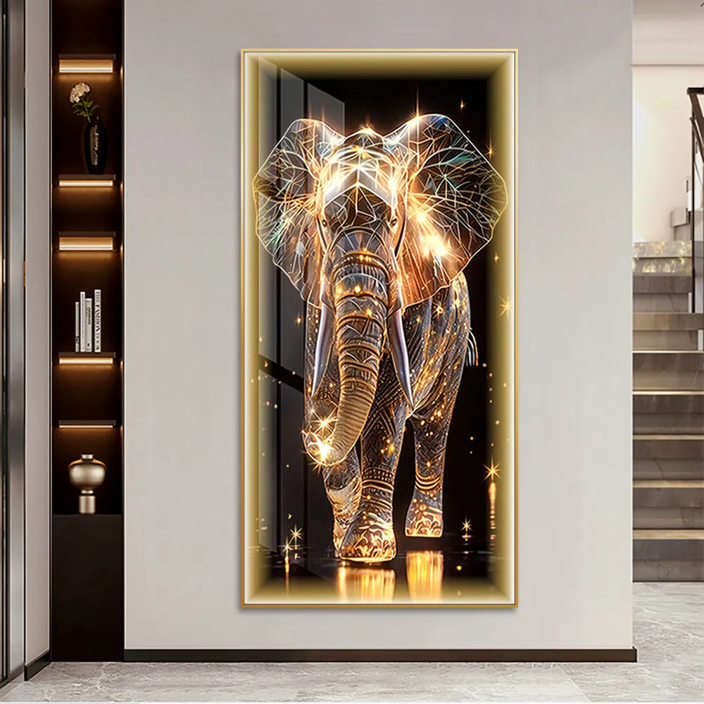 Exquisite Crystal Wall Art for Elegant Diamond Canvas Art