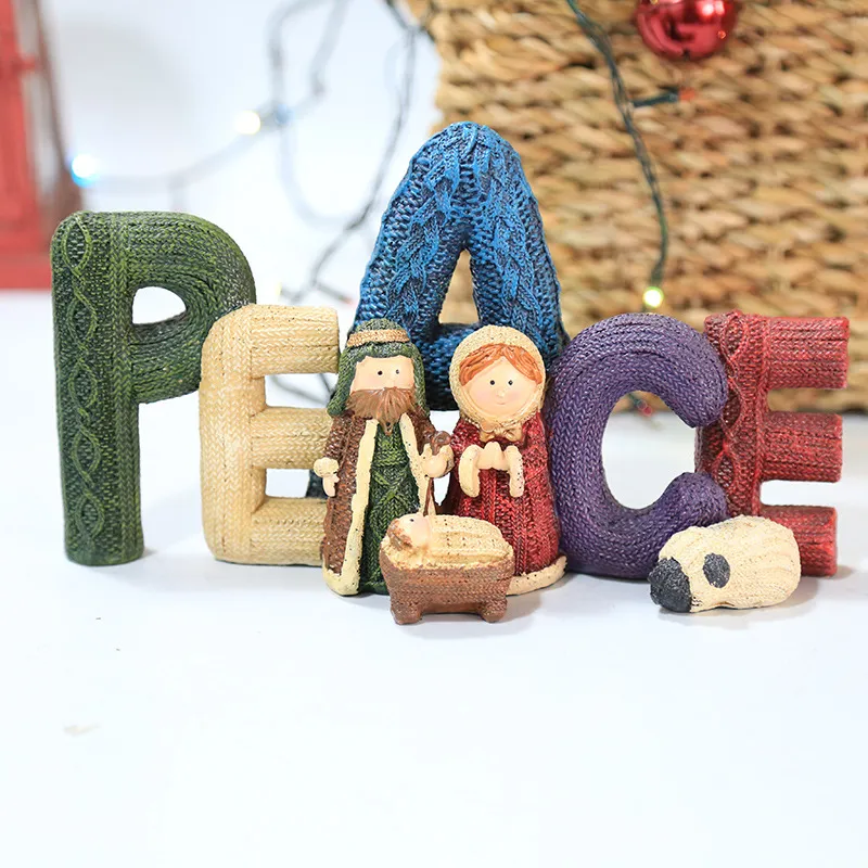 English Letters Ornaments 4