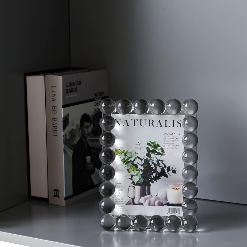 Promotional Crystal Picture Photo Frame Luxury Diamond Craft Home Decor Gift Fashion-Accessories